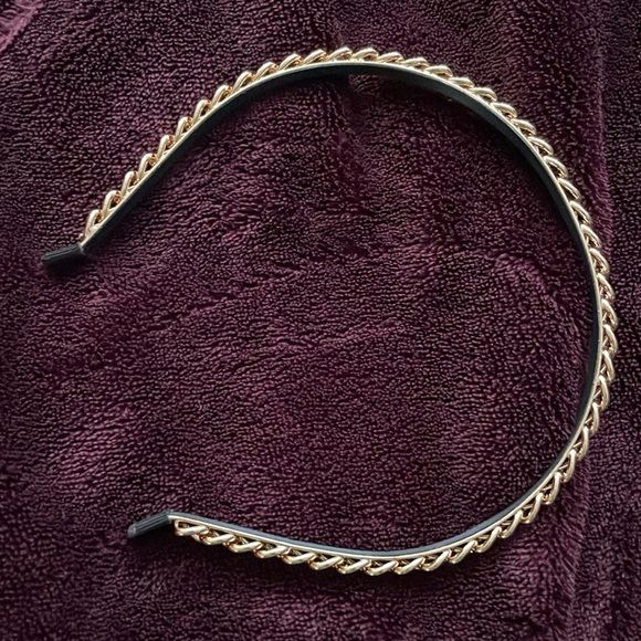 Talbots Elegant Gold metal Headband, new - Picture 6 of 6
